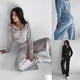 thumbnail image 2 of Conjunto de 2 piezas de sudadera y pantalón deportivo con capucha para mujer 2024, 2 of 5