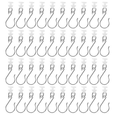 30 Set Curtain Pulley Hook Curtain Hooks for Drapes Draperies Curtain Pin Hooks