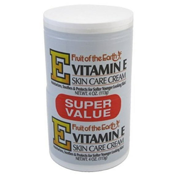 Fruit Of The Earth TSF6 Bogo Cream Vitamin-E 4oz. Jar by Fruit of the Earth