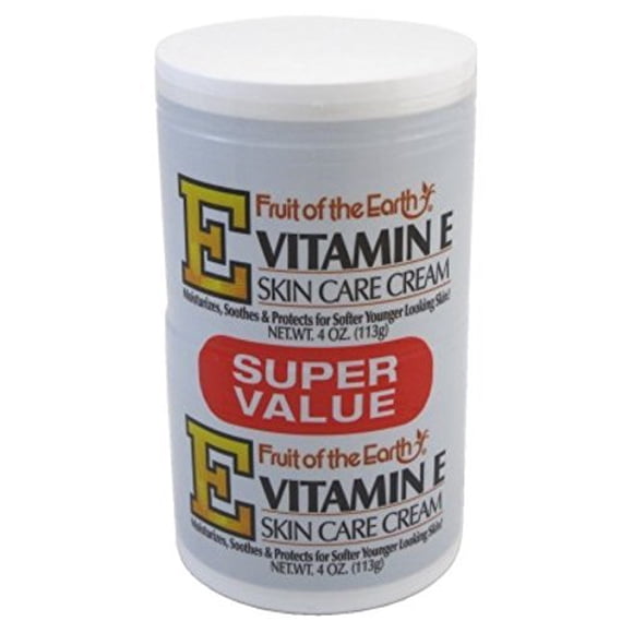 Crema Bogo Fruit Of The Earth Vitamina E 4oz. Tarro de Fruit of the Earth