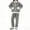 Black, variant on 2 Piece Thick Pajamas for Women Soft Fuzzy Fleece Winter Warm Striped Sleepwear Set Zip up Jackets with Pockets Wide Leg Pants Loungewear Outfits Black XXL