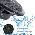 thumbnail image 3 of Altavoces Bluetooth marinos Herdio de 6.5 pulgadas y 120 W Peak, color negro, 3 of 7