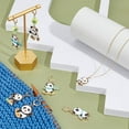 thumbnail image 2 of 24 Pcs Panda Stitch Markers Enamel Crochet Stitch Marker Charms Removable 304 Stainless Steel Clasps Locking Stitch Marker, 2 of 6