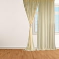 thumbnail image 6 of 2 Pieces Background Drapes Photo Curtain Window Decor Wrinkle Free with Rod Pockets for Stage Engagement, 6 of 9