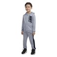 thumbnail image 4 of Boys 4-7 Nike Therma Fleece Full-Zip Hoodie & Jogger Pants Set Color: Platinum Heather Size: 4, 4 of 4
