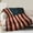 American Flag, variant on Sea Turtle Blanket Gifts for Women Girls Boys  Adults Teen Birthday Christmas Valentine Present Colorful  Turtle Decor Bedroom Living Room Couch Bed Sofa Soft Cozy Plush Flannel Throw 60"x50"