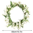 thumbnail image 2 of Herramienta de decoración de flores para el hogar con adornos de vegetación de simulación de tela de guirnalda floral artificial seitruly HA8269-00B, 2 of 6