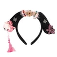thumbnail image 2 of Ancient Girl Hair Band Niños Niñas Hairband Headpiece Fancy Chinese Ancient Headband para cumpleaños Prom Performance para niñas Regalo Borlas Hugo sombreros de cosplay, 2 of 10