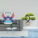 thumbnail image 2 of Centro de mesa de bonsái con cisne acrílico, escultura de vegetación artificial, planta artificial, decoración de armario, estantería, adorno de ofici, 2 of 8