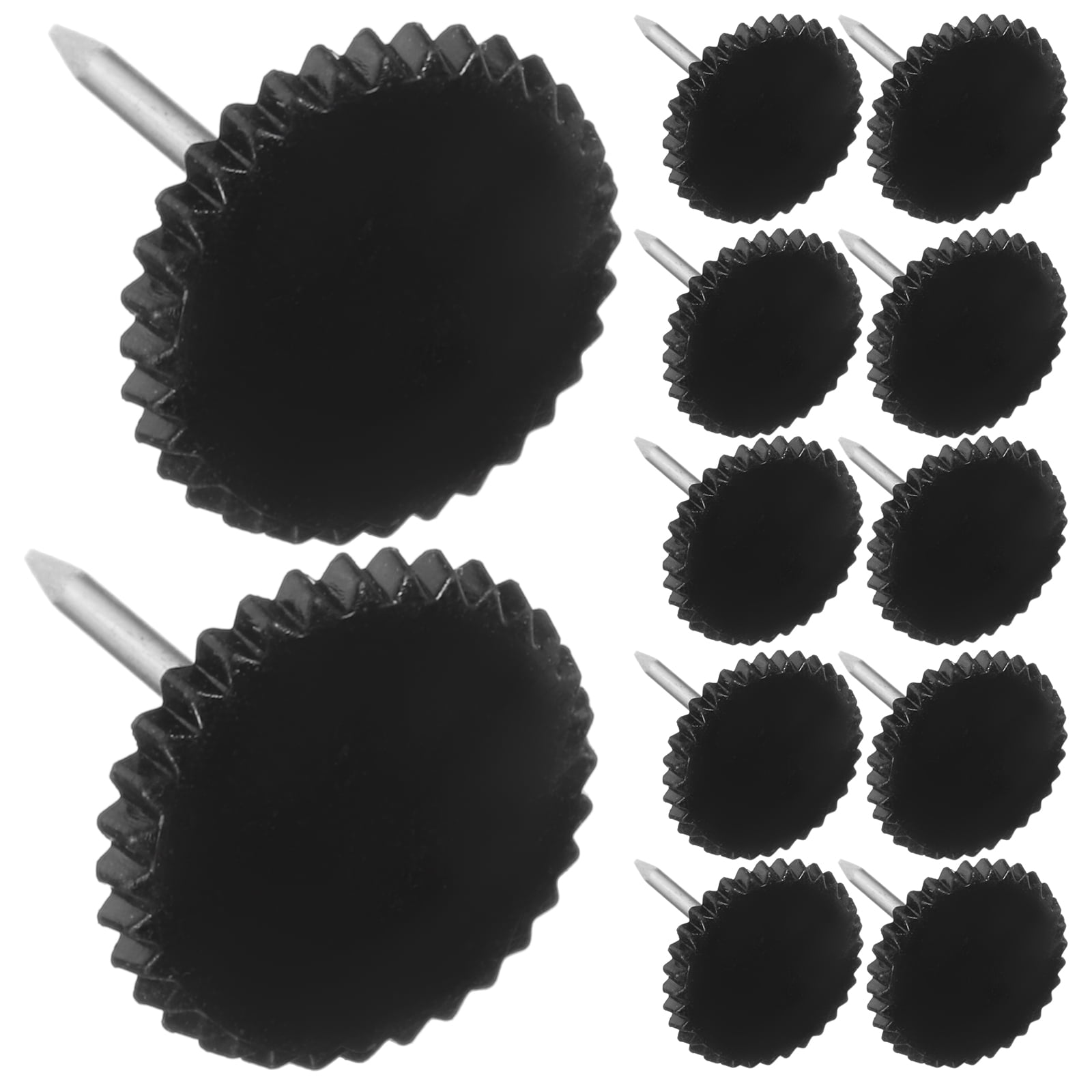 Officemate Jumbo Thumb Tacks, 1.5 Inch Giant Push Pins, Assorted
