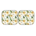 thumbnail image 7 of Haiem Watercolor Bright Sunflowers Car Windshield Sun Shade (2 Pieces) Foldable Windshield Sun Shade Car Accessories for Truck SUV Pickup-Large, 7 of 7