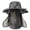 Z15-Army Green, variant on Full Coverage Solar Fan Hat with Face Mask & Neck Flap, Wide Brim Rechargeable UV Protection Cooling Hat for Fishing Farming Cycling,One Size