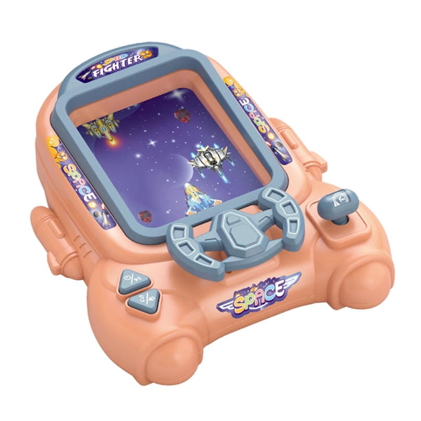 Volante de coche de juguete, nave espacial, juego de simulación, trompeta, joystick, juguete con sonido para Rosa