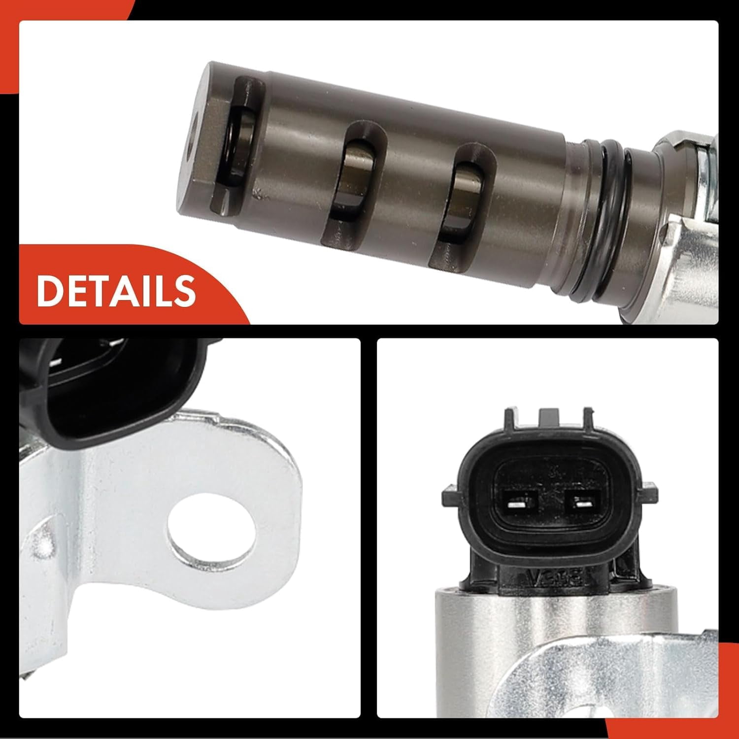 A-Premium Exhaust (Left) Engine Variable Valve Timing (VVT) Solenoid Compatible with Toyota Tundra 2012-2014, 4Runner 2010-2020, FJ Cruiser 2010-2014, 4.0L, Replace# 1534031030