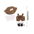 thumbnail image 2 of Hoosue Best for 17cm Doll Clothes Set, Premium Fashion Cute Dress Dolls Accessories - 2025 New Model (Various Styles), 2 of 2