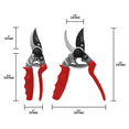 thumbnail image 7 of Zenport Z225 Bypass Pruner with Rotating Handle, 8.5-Inch, Red - 10 Pack, 7 of 7