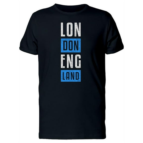 London England Graphic T-Shirt Men -Image by Shutterstock, Male Large