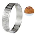 thumbnail image 4 of 8pcs 8cm Stainless Steel Tartlet Molds French Dessert Mousse Fruit Pie Tart Ring Quiche Cake Mold, 4 of 5