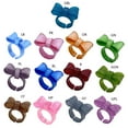 thumbnail image 5 of Colorful Bow Rings Resin Rings Cute Acrylic Rings Stacking Rings Aesthetic Bowknot Finger Rings Plastic Rings, 5 of 8