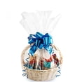 thumbnail image 1 of Morepack Large CelloCellophane Bags30x 40 Inches Clear Basket Bags OPP Plastic Cellophane Wrap for Gift Baskets Packaging 10 Pieces, 1 of 1