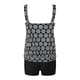 thumbnail image 5 of MKLEKYY Trajes De Baño Mujer Short Women High Waisted Bikini Sexy Push Up Two Piece Swimsuits Vintage Swimsuit Two Piece Retro Ruched High Waist Print Bikini Set, 5 of 6