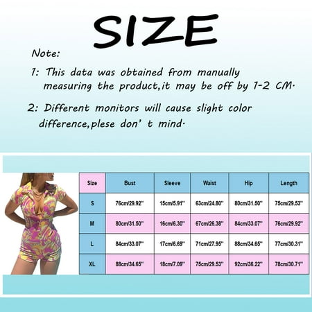 

nsendm Women s Fashion Knitted Printed Shorts Romper Button-Down V-Neck Jumpsuit Short Sleeve Bodysuit Soft Pajamas Women Gown Pajamas Navy Large