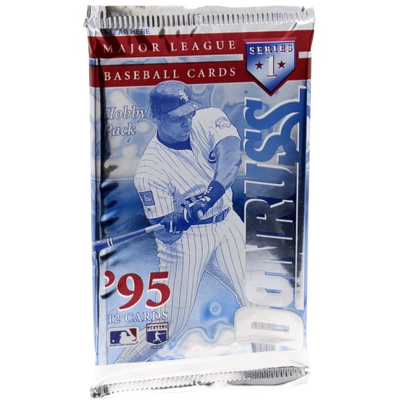MLB 1995 Donruss Series 1 Baseball 1995 Series 1 Baseball Trading Card HOBBY Pack [12 Cards]