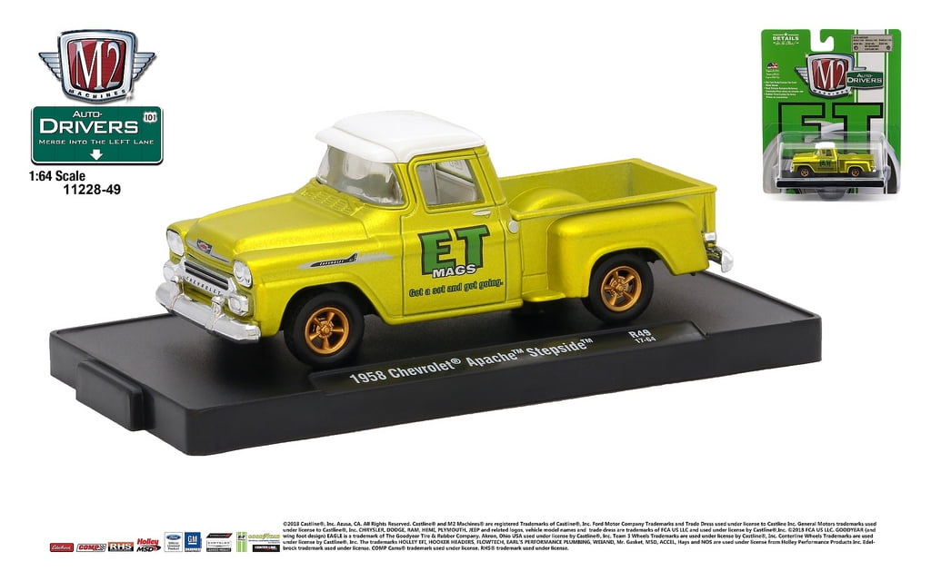 m2 1958 chevrolet apache stepside