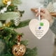 thumbnail image 5 of Adorno de cerámica de vidrio marino de la Amistad de porcelana blanca | Decoración plana 2D para árbol de Navidad | Regalo para un amigo sincero con detalles inspirados en el arte, 5 of 5