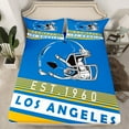 thumbnail image 2 of Erosebridal Football City Sheet Set Twin,American Football Sport Bedding Sets Twin Size,Los Angeles Twin Sheet Sets,Stylish Bedroom Decor，3-Piece, 2 of 8