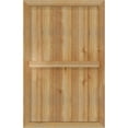 thumbnail image 2 of 26 7/8"W X 42"H Timbercraft Five 5 3/8" Boards Framed Board-N-Batten Shutters, Rough Sawn Western Red Cedar (Per Pair), 2 of 13