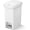 2.7 Gallon, variant on Slim Bathroom Trash Can with Lid - 1.9 Gallon -Way Opening (Step Pedal & Press Top) Small Trash Can for Narrow Spaces, Rust-Proof Wastebasket Small Garbage Can for Bathroom, Bedroom, Office