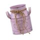 thumbnail image 5 of Jarrón de jarra de leche Jarrón decorativo de flores Maceta de metal de hierro Centro de mesa con Rosa, 5 of 9