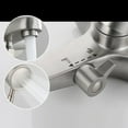 thumbnail image 2 of Robinet de Douche en Acier Inoxydable, Mitigeur Chaud et Froid pour Salle de Bain, 2 of 11