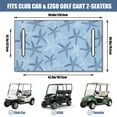 thumbnail image 3 of Custom Fit Golf Cart Seat Cover 51" x 31", Microfiber Towel Blanket Designed Specifically for 51" x 31" Bench Seats, 3 of 8