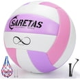 thumbnail image 1 of Saretas de voleibol oficiales para niñas, talla 5, con bomba y agujas, 1 of 8