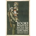 thumbnail image 2 of Falls, Charles Buckles 18x24 White Modern Wood Framed Museum Art Print Titled - Books Wanted for our Men in Camp and Over There, 1918/1923, 2 of 4
