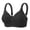 Black, variant on Women’s Plus Size Adjustable Shaping Bra – Comfortable Breathable Thin Molded Cup, Wireless, for Large Bust Beige 44