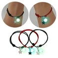 thumbnail image 2 of YIEMEEN 3 Pcs/set Luminous Beads Bracelet Hand-woven Love Star Moon Cat Sisters Bracelet, 2 of 21