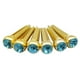 thumbnail image 2 of Pasadores de Puente CUTICAT 6 Piezas Con Puntos de Cristal para Guitarra Acústica Azul, 2 of 5
