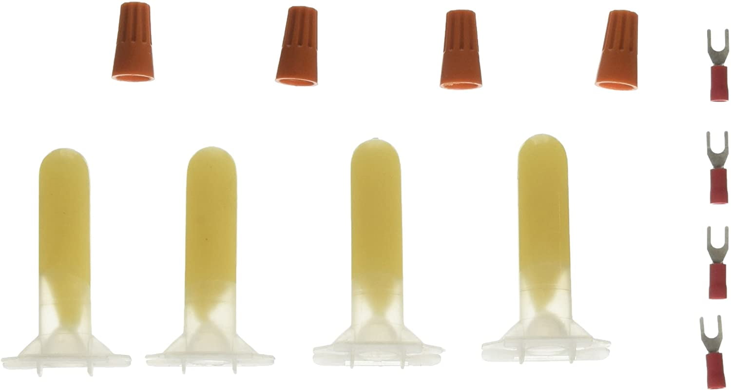 Orbit 3 Pack (12 Total Pieces) Sprinkler Wire Grease Cap Kit for Timer