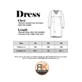 thumbnail image 4 of Women's Plus Polka Dot Dress with Long Bell Sleeves, 4 of 4