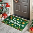 thumbnail image 6 of Dmlowu Christmas Doormat - Non Slip Christmas Front Door Mat for Outdoor Entryway, Merry Xmas Decor Rug for Kitchen, Bedroom & Bathroom, 16x24" Holiday Christmas Door Mat, 6 of 6