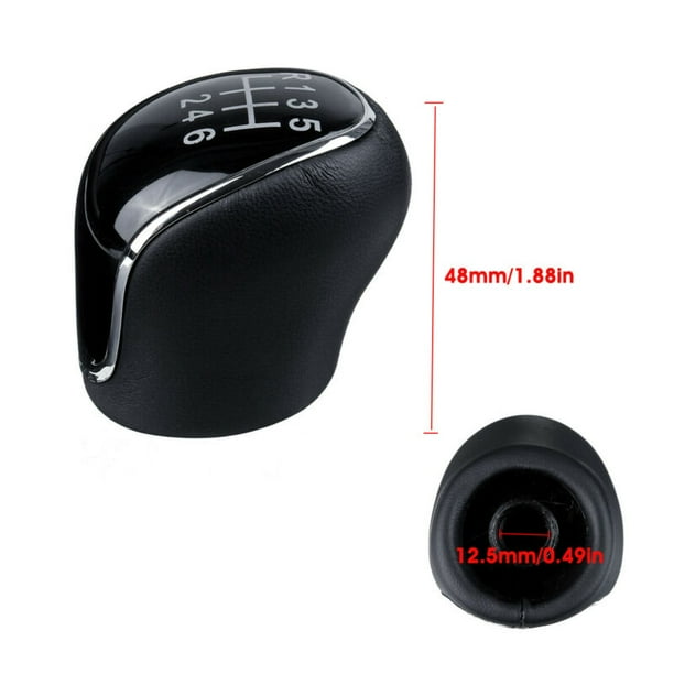 6 Speed Gear Shift Knob For Ford Mondeo IV S MAX C MAX Transit MK3