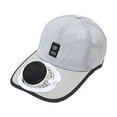 thumbnail image 2 of Sombreros con visera para el sol, sombrero para el , sombrero con visera para correr, viajar, en bicicleta Gris, 2 of 8