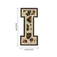 thumbnail image 2 of Parches de letras Uxcell I Parches de leopardo, letras planas de 6CM/2.36" con proceso de adhesivo termofusible para reparación de ropa 3PCS, 2 of 7