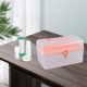 thumbnail image 5 of Caja de Almacenamiento para Decoración de Uñas Salvador Caja Organizadora de Contenedores de Niveles Naranja, 5 of 10