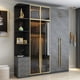 thumbnail image 2 of Dressers Wardrobes Armables Bedroom Rack Divider Open Closets Display Standing Hangers Meuble De Rangement Salon Furniture My Lux Decor Round, 2 of 11