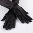 thumbnail image 3 of zobvuyeg 1 Pair Long Elbow Satin Gloves, Long Gloves 20.5inch Opera Gloves Evening Dancing Party Glove for Women, 3 of 8