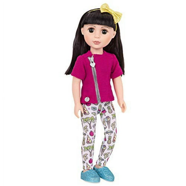 Glitter Girls Poseable Doll with Colored Hair & Accessories - Nixie